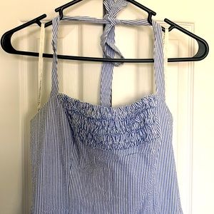 Lilly Pulitzer Blue Seersucker Dress